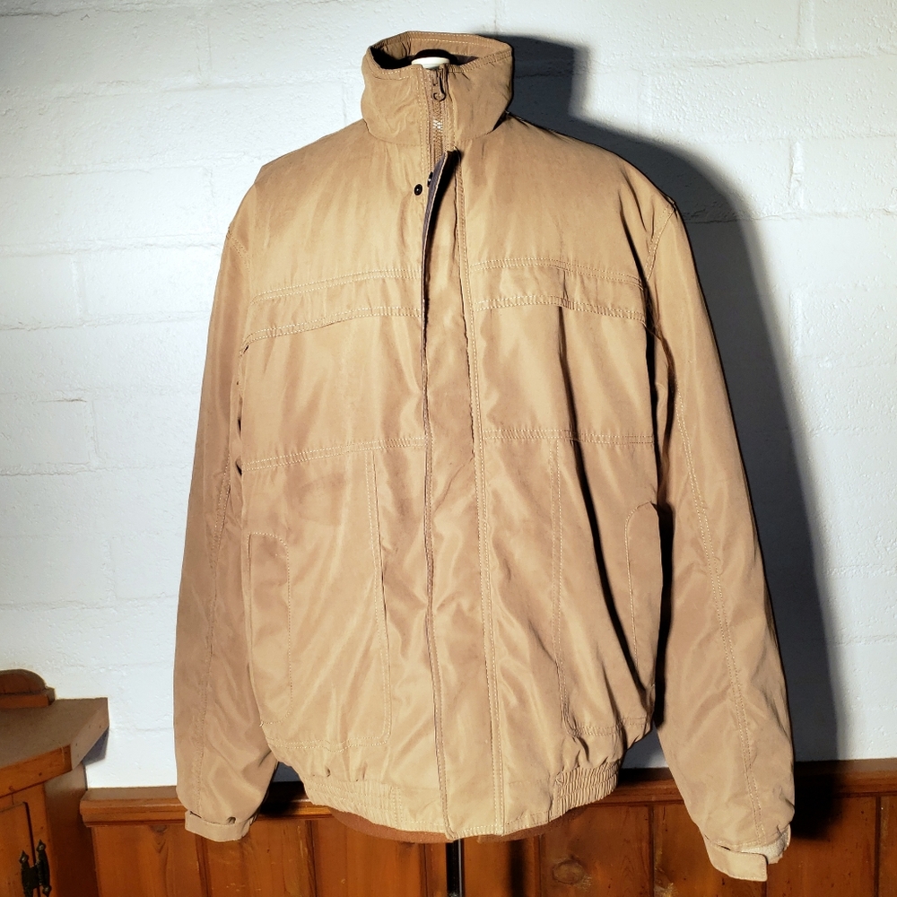I5 Apparel tan winter jacket XL